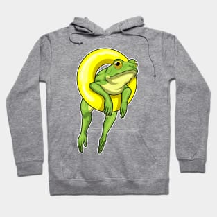 Frog Swimming Lifebuoy Hoodie